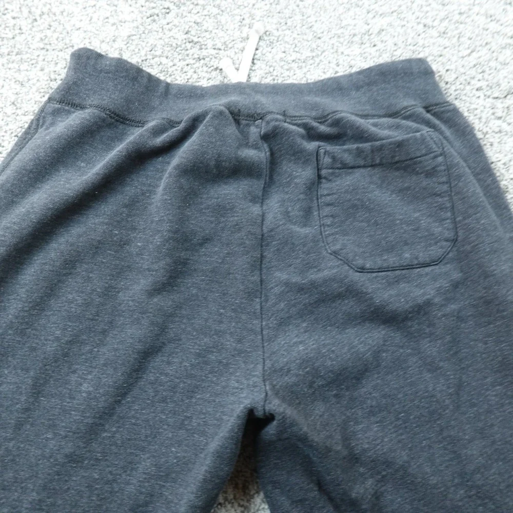 Polo Ralph Lauren Sweatpants Mens M Gray Fleece Jogger Pants Drawstring‎ Pony